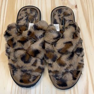 The French connection slippers- size L